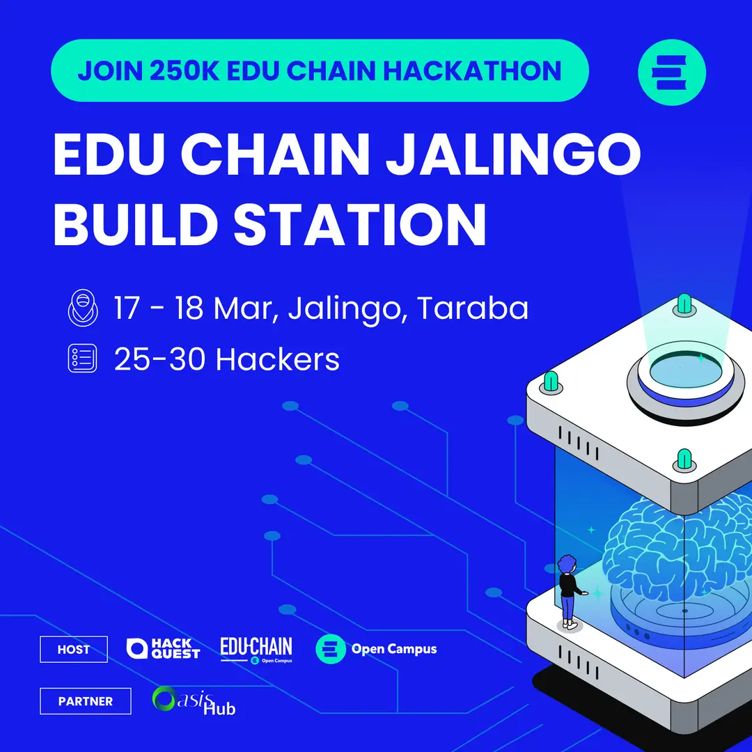 EDU Chain x HackQuest Build Station - Jalingo, India