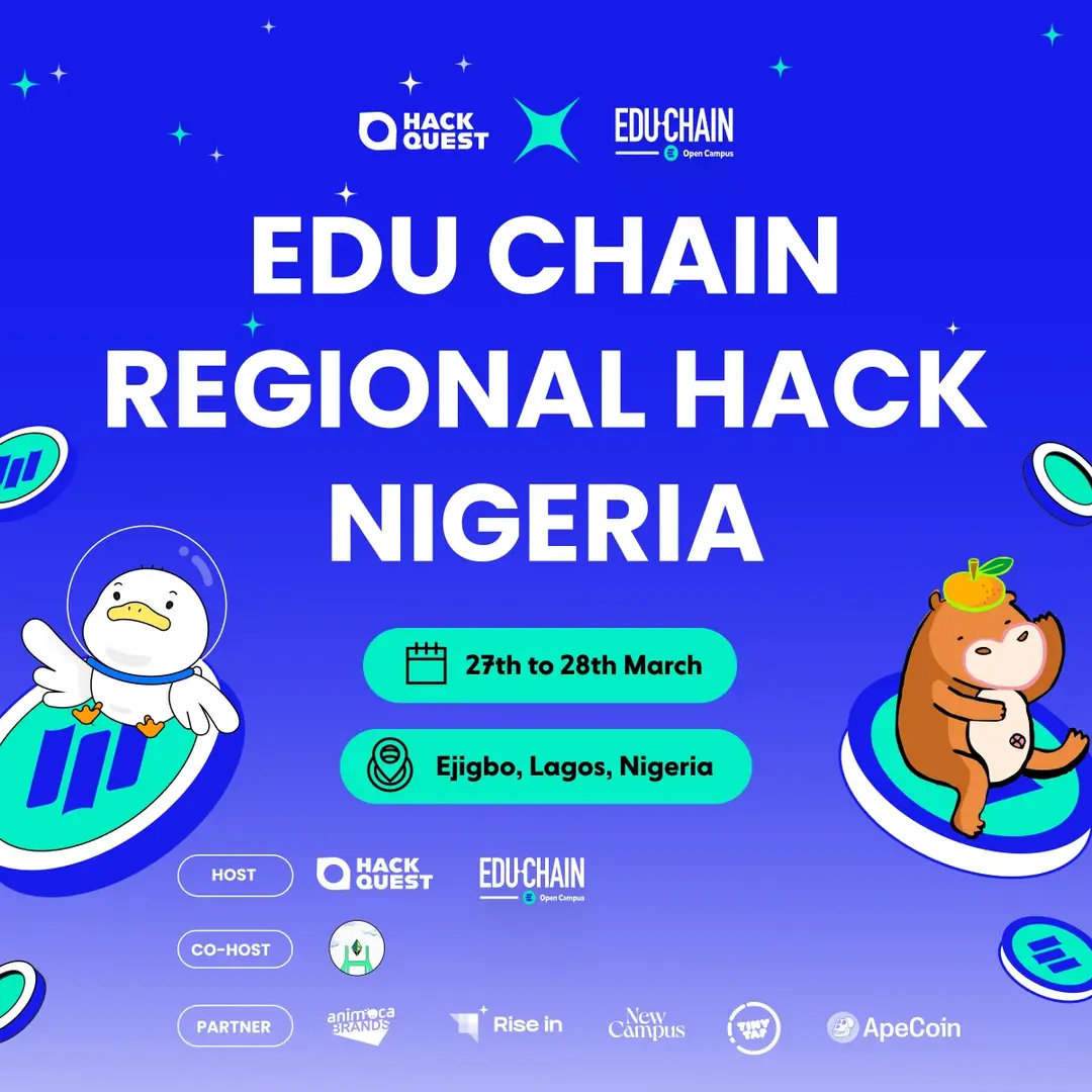 EDU Chain x HackQuest Regional Hackathon - Lagos, Nigeria